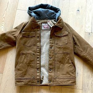 Men’s small Levi’s jacket.